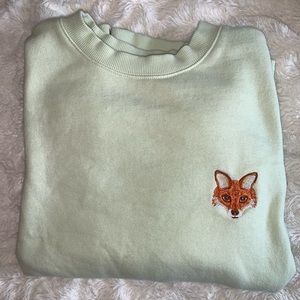 Forever 21 fox sweatshirt